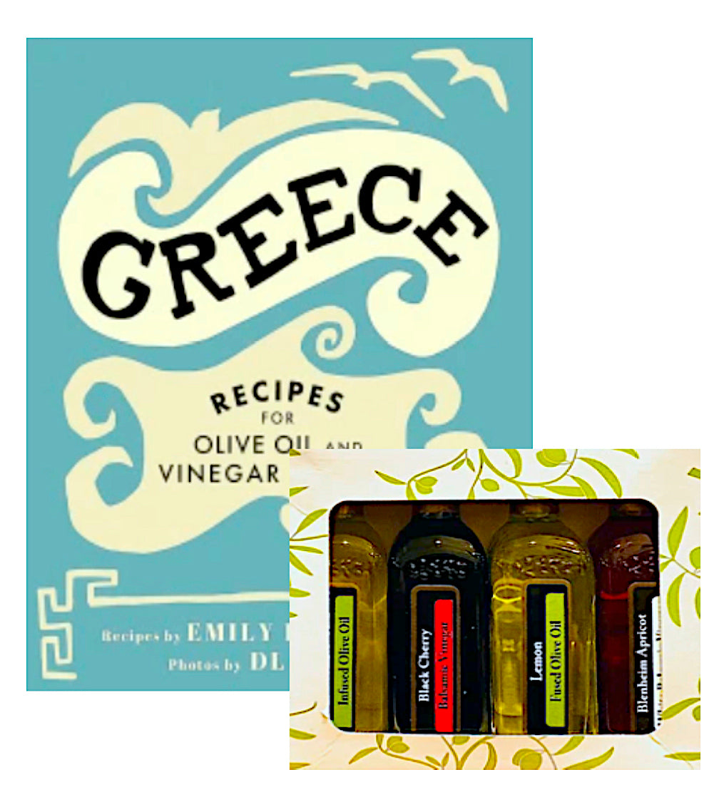 GREECE COOKBOOK + SAMPLER