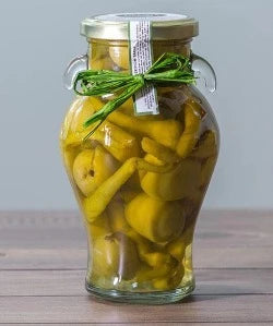 GREEN CHILI-STUFFED OLIVES