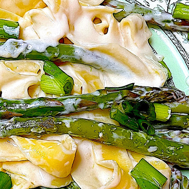 ASPARAGUS + CREAM + PARM