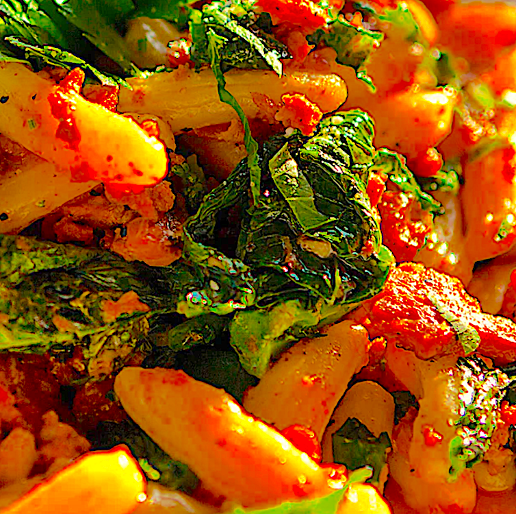 CASARECCE PASTA WITH SAUSAGE + BROCCOLINI