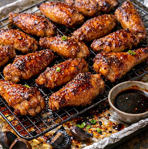 BLACK GARLIC MAPLE WINGS