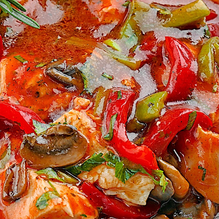 CHICKEN CACCIATORE