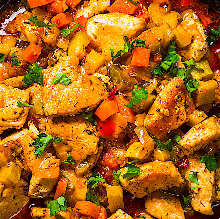 WEEKNIGHT CHICKEN STEW