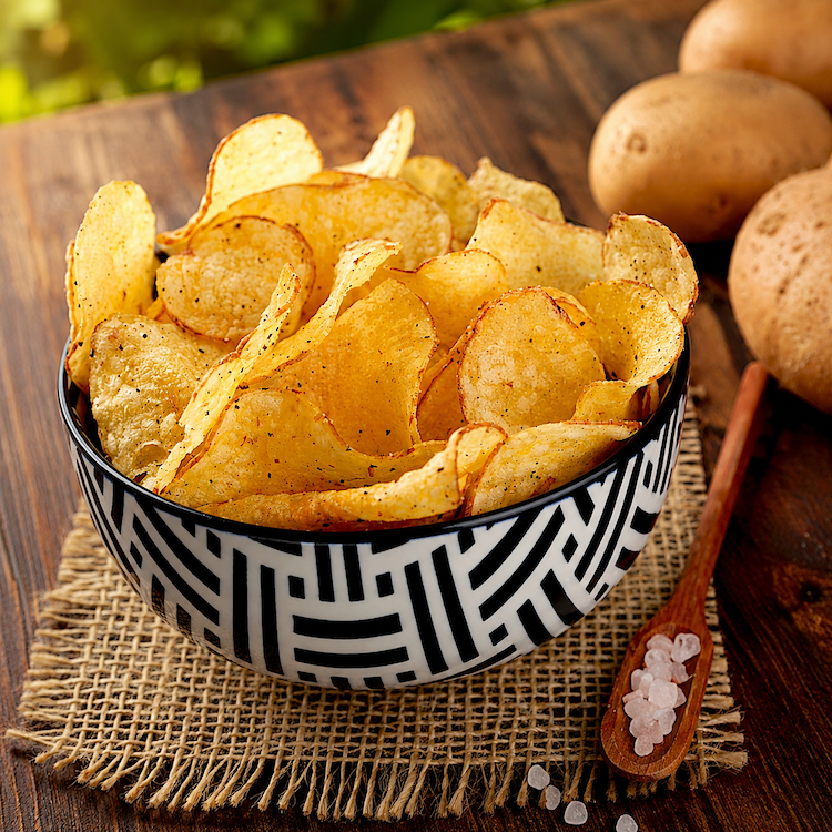 FRESH KETTLE-COOKED POTATO CHIPS