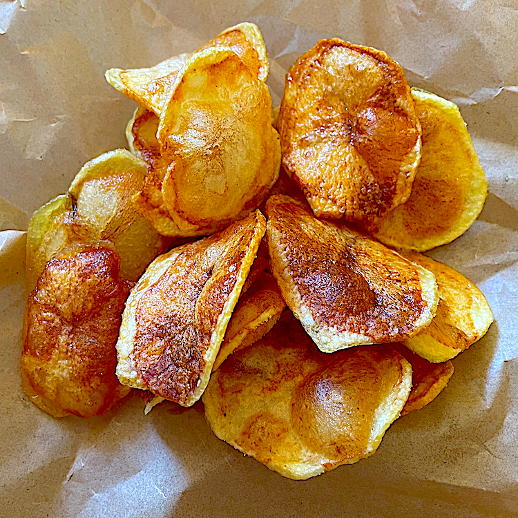 FRESH KETTLE-COOKED POTATO CHIPS