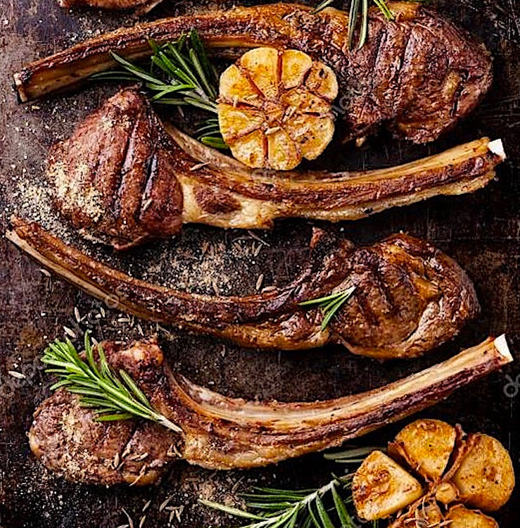 APRICOT ROSEMARY CHOPS