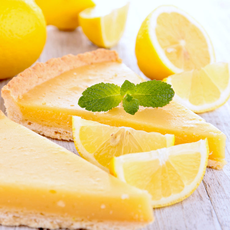LEMON OLIVE OIL TART