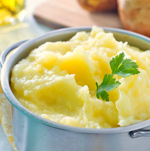 MASHED POTATOES WITH EVOO