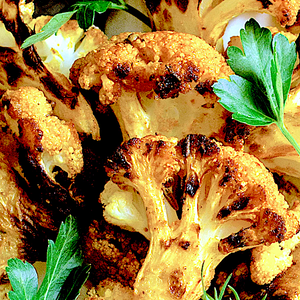 POMEGRANATE LIME CAULIFLOWER SALAD