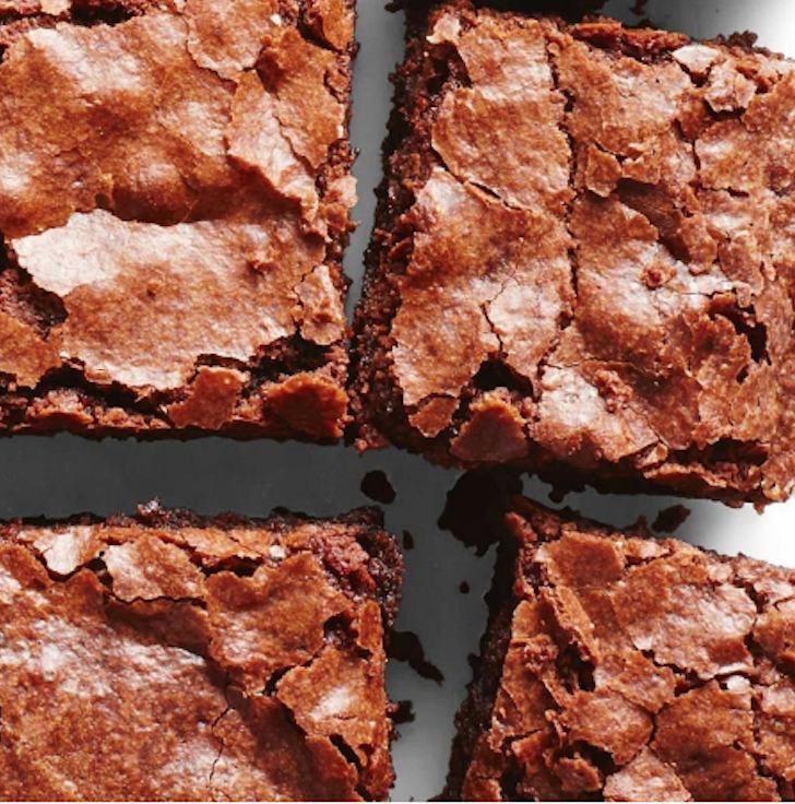 RASPBERRY BALSAMIC BROWNIES