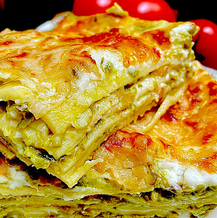 SPERADINA'S ASPARAGUS LASAGNA (Pasta Grannies)