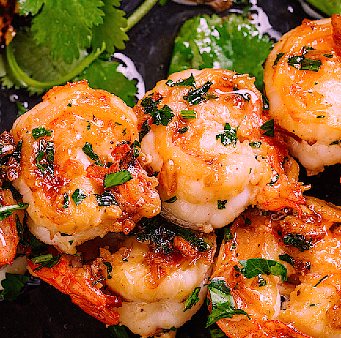 GRILLED SHRIMP + LYCHEE CITRUS MARINADE