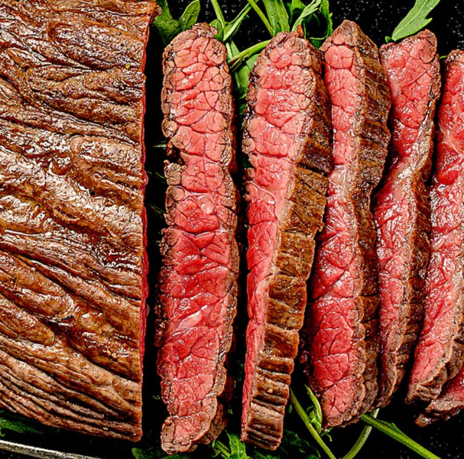 GRILLED GARLIC FLANK STEAK