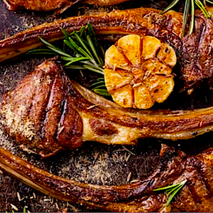 APRICOT ROSEMARY CHOPS