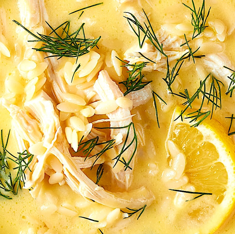 AVGOLEMONO - CREAMY CHICKEN SOUP