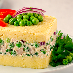 CAUSA RELLENA DE POLO (PERU'S SALAD)