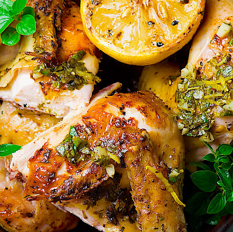 SICILIAN SALMORIGLIO CHICKEN
