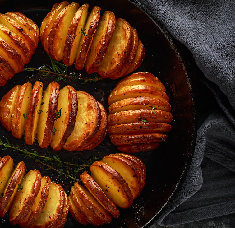 HASSELBACK POTATOES
