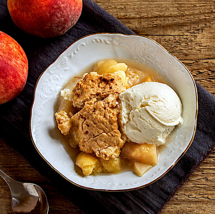 NIAGARA PEACH COBBLER