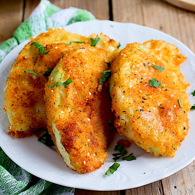 CRACKLING TOFU SCHNITZEL