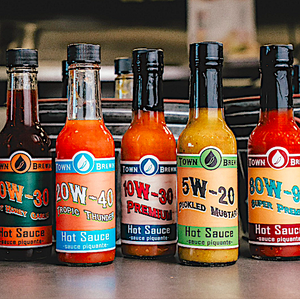 OIL TOWN BREWING HOT SAUCES +