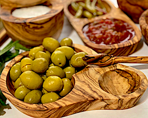 OLIVEWOOD OLIVE SERVING DISH